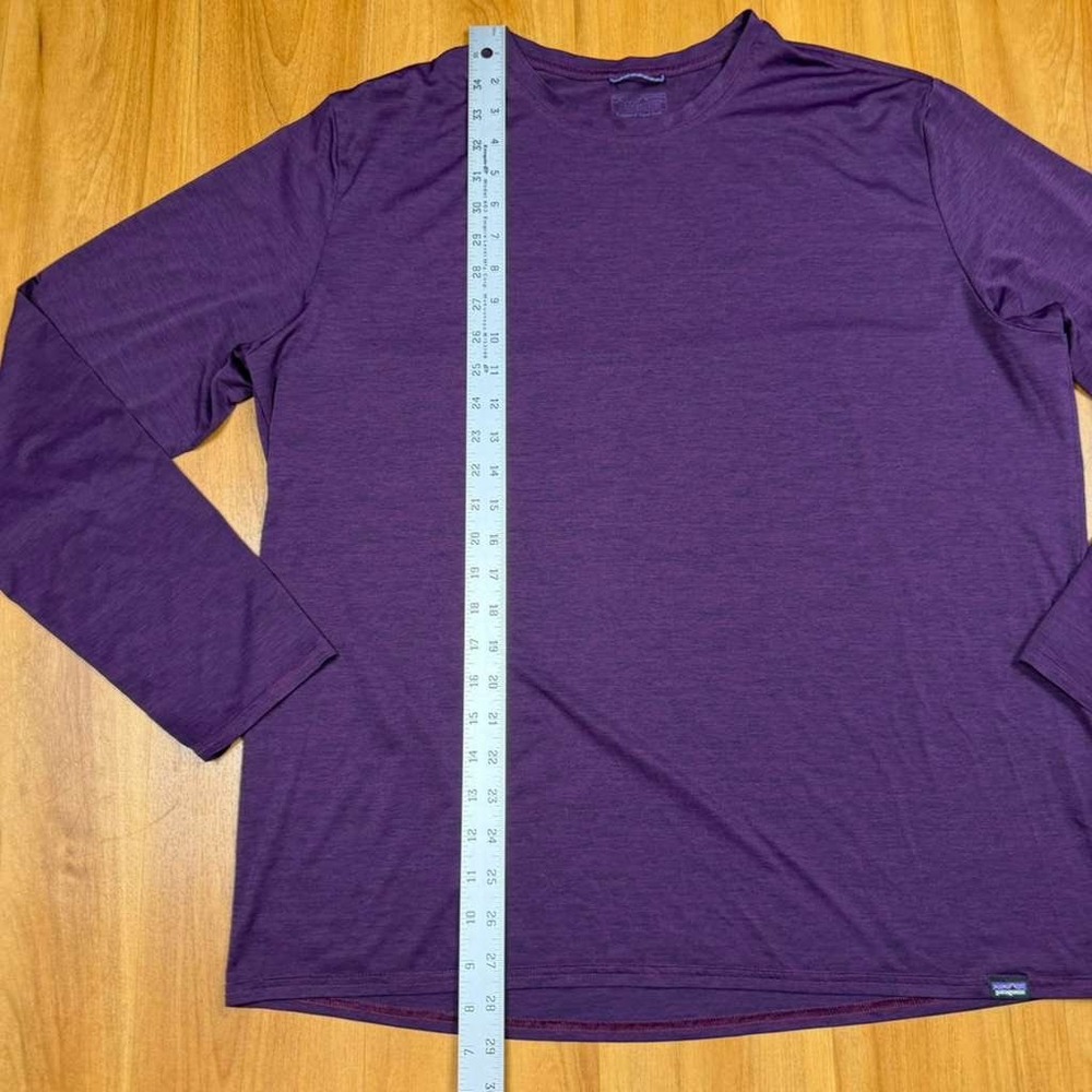 Patagonia Capilene Cool Daily Long Sleeve Shirt Purple Mens XL 45180 FA23 - Picture 8 of 10